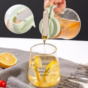 Honey Dispenser No Drip - Easy Squeeze Syrup Dispenser Bottle for Efficient Serving,  Honey Squeeze Jar for Kitchen & Coffee Bar, Mess-Free Solution(250ml)